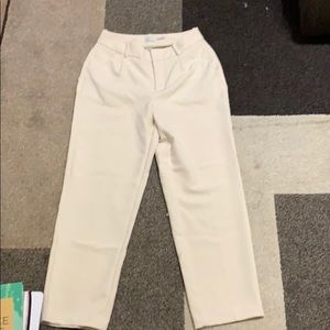 White business pants